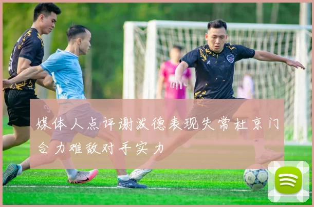 媒体人点评谢泼德表现失常杜京门合力难敌对手实力